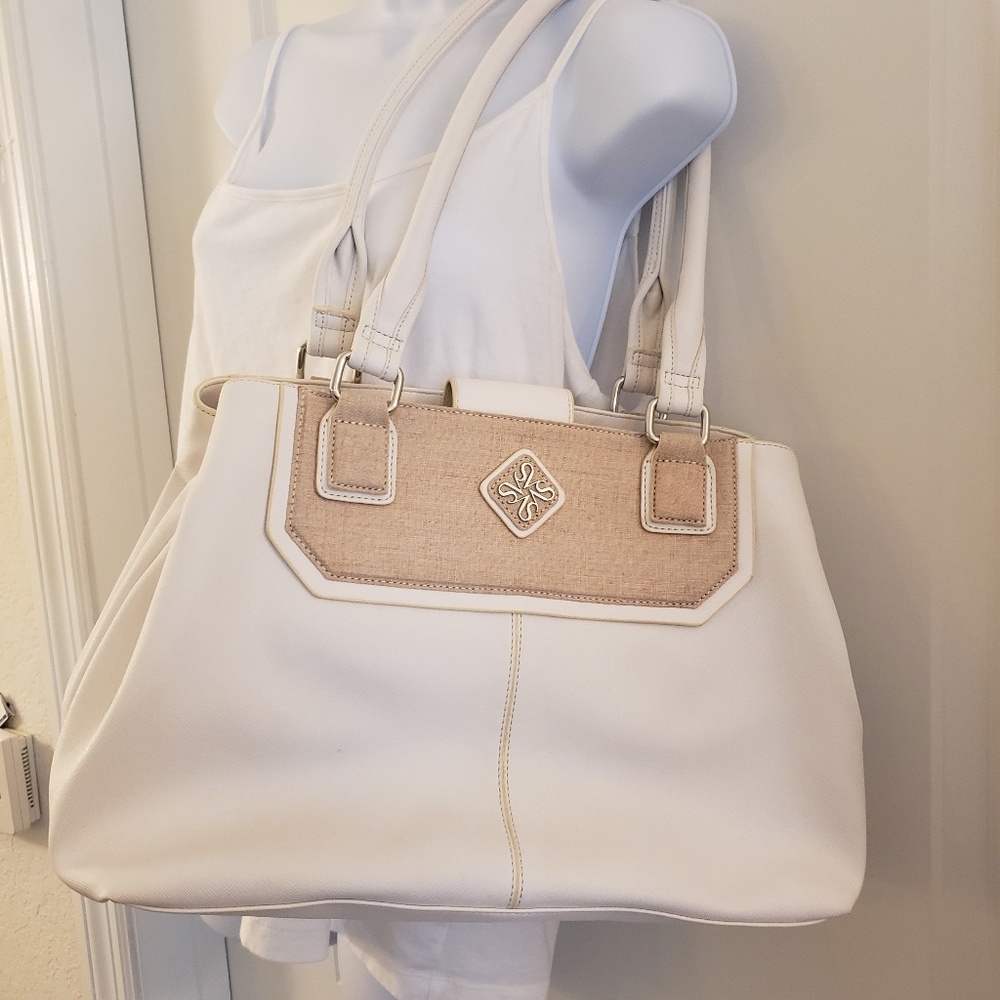 Simply Vera Wang Shoulder Bag Multiple Compartment